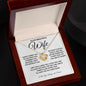 To My Beautiful Wife | Love Knot Necklace | WC2329