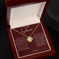 To My Soulmate | Love Knot Necklace | 2315 Color