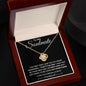 To My Soulmate | Love Knot Necklace | BC23127
