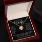 To My Beautiful Wife | Love Knot Necklace | Moods & Moments | BC
