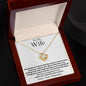 To My Wife | Sometimes | Love Knot Necklace | WC2334
