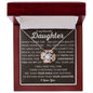 To My Daughter | Love Knot Necklace | I Love You