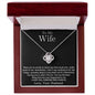 To My Wife | There Are No Words | Love Knot Necklace | BC2334