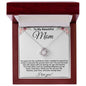 To My Beautiful Mom | Love Knot Necklace | WC+E23313
