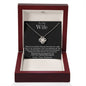 To My Wife | There Are No Words | Love Knot Necklace | BC2334