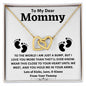 To My Dear Mommy | Interlocking Hearts | Baby Bump | WC23327