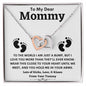 To My Dear Mommy | Interlocking Hearts | Baby Bump | WC23327