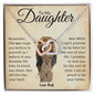 To My Daughter | Interlocking Hearts Necklace