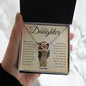 To My Daughter | Interlocking Hearts Necklace