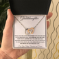 To My Granddaughter | Interlocking Hearts