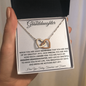 To My Granddaughter | Interlocking Hearts