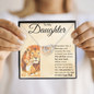 To My Daughter | I Love You | Interlocking Hearts Necklace