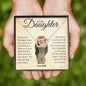 To My Daughter | Interlocking Hearts Necklace