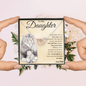 To My Daughter | Interlocking Hearts | Love Dad | Lion with Cub