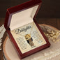 To My Daughter | Interlocking Hearts Necklace