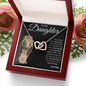 To My Daughter | Interlocking Hearts | From Dad with Love
