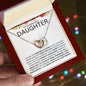 To My Beautiful Daughter | Interlocking Hearts | Color Card W