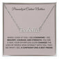 Personalized Name Necklace With Message