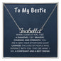 To My Best Friend, Your Own Personalized Name Necklace