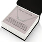 Personalized Name Necklace With Message
