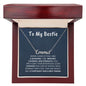 To My Best Friend, Your Own Personalized Name Necklace