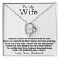 To My Wife | There Are Times | Forever Love Necklace | WC2334
