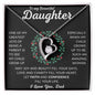 To My Beautiful Daughter | Forever Love Necklace | Wreath | BC