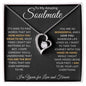 To My Amazing Soulmate | Forever Love Necklace