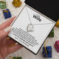 To My Wife, There Are Times | Forever Love Necklace | 23124