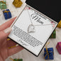 To My Beautiful Mom | Forever Love Necklace | WC/E23313