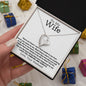 To My Wife | There Are Times | Forever Love Necklace | WC2334