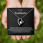 To My Soulmate | I Live For You | Forever Love Necklace | BC 23115