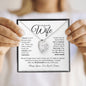 To My Beautiful Wife | Forever Love Necklace | WC | Moods & Moments