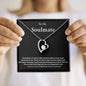 To My Soulmate | I Live For You | Forever Love Necklace | BC 23115