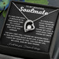 To My Beautiful Soulmate | Forever Love Necklace | BC23227
