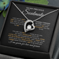 To My Precious Soulmate, Forever Love Necklace