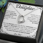 To My Daughter | Forever Love Necklace | I Will Always Be There | WC23218