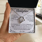 To My Daughter | Forever Love Necklace | I Will Always Be There | WC23218