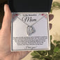 To My Beautiful Mom | Forever Love Necklace | WC/E23313