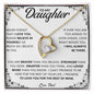To My Daughter | Forever Love Necklace | I Will Always Be There | WC23218
