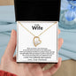 To My Wife, There Are Times | Forever Love Necklace | 23124