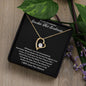 To My Stunning, Smokin' Hot Soulmate | Forever Love Necklace | 23117