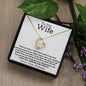 To My Wife | There Are Times | Forever Love Necklace | WC2334