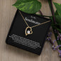 To My Soulmate | I Live For You | Forever Love Necklace | BC 23115