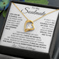 To My Soulmate | Forever Love Necklace | WC