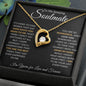 To My Amazing Soulmate | Forever Love Necklace