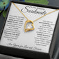 To My Amazing Soulmate | Forever Love Necklace