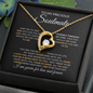 To My Precious Soulmate, Forever Love Necklace