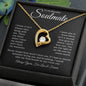 To My Beautiful Soulmate | Forever Love Necklace