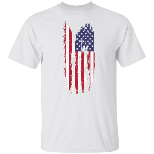 Battle Worn American Flag | G500 5.3 oz. T-Shirt